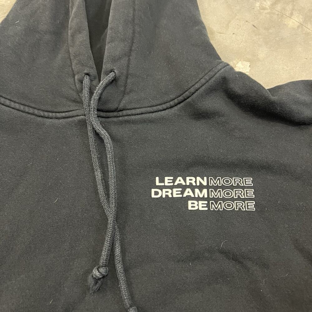 Alphalete Hoodie Mens Large Black Pullover Gym Training Activewear - Picture 4 of 8